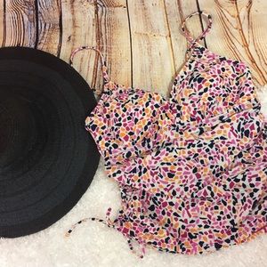 MERONA Tankini Swim Top Medium